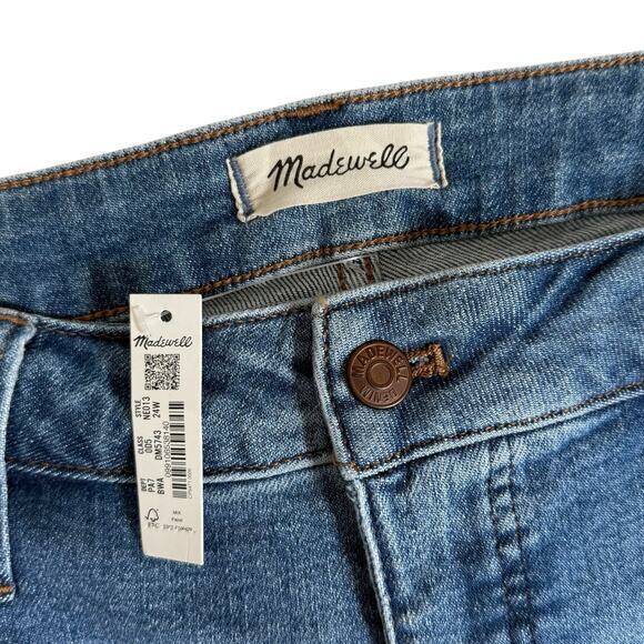 NWT Madewell Plus 10" High-Rise Skinny Crop Jeans in Bradfield Wash Size 24W - Picture 5 of 10